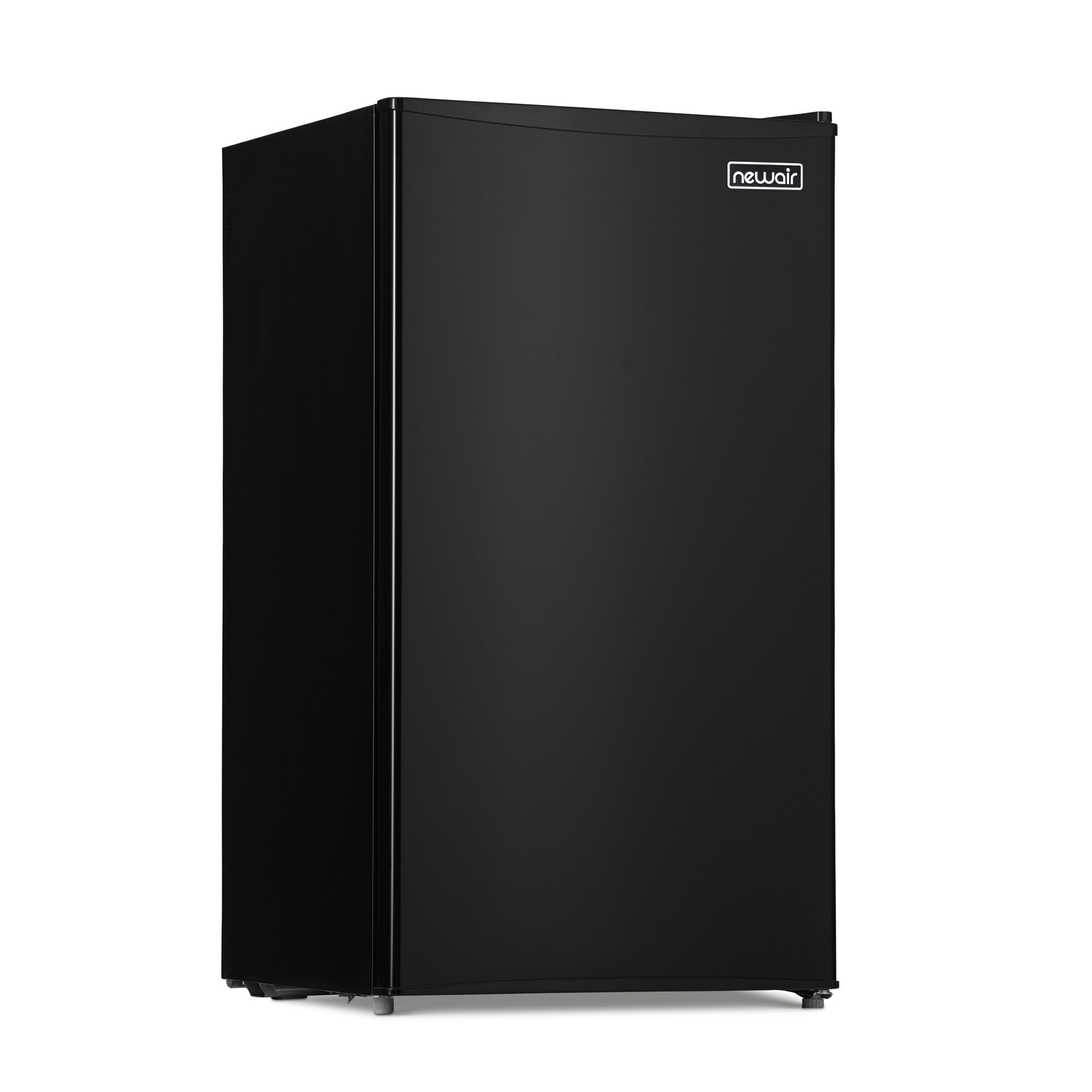 Newair Mini Fridge, Freezer and Crisper Drawer, Height 33.86 in, Width 18.58 in, Color Family Black, Model# NRF033BK00